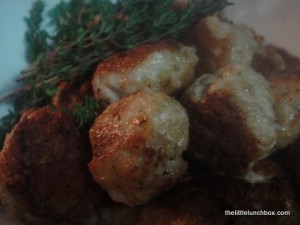 Tasty Chicken Meatballs